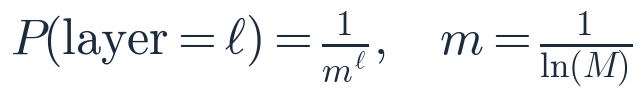 Layer assignment probability